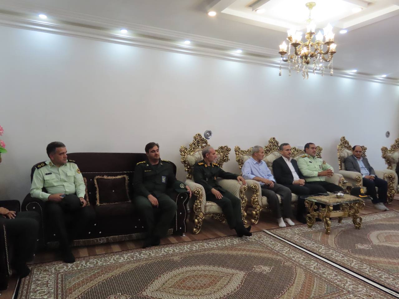 دیدار فرماندار چایپاره با آزادگان سرافراز