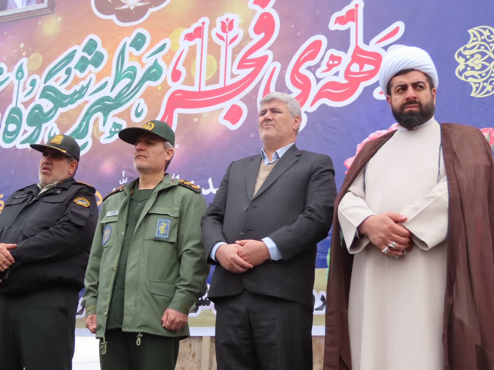 همزمان با سراسر کشور ، راهپیمایی حماسی و دشمن شکن یوم الله 22 بهمن مردم شهرستان چایپاره