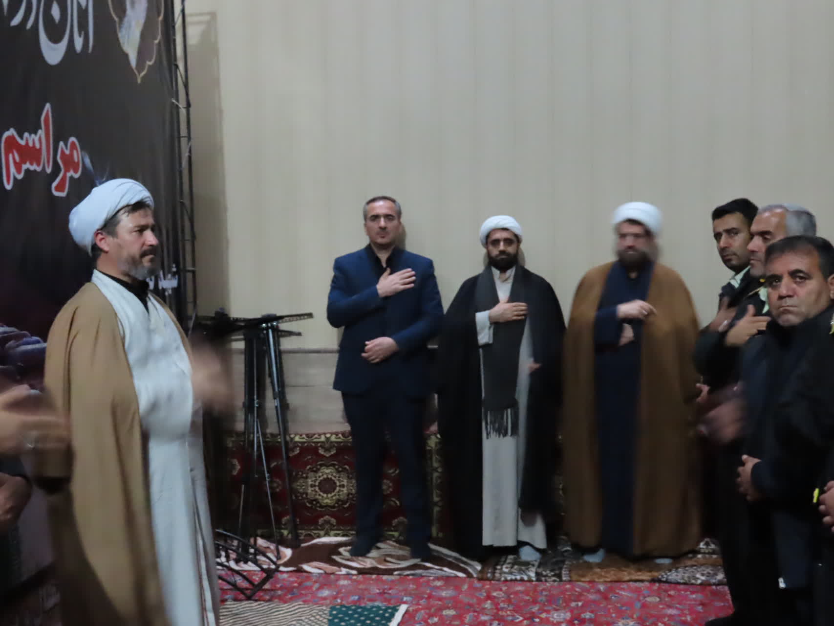 آیین وداع با پیکر مطهر شهید گمنام هشت سال دفاع مقدس