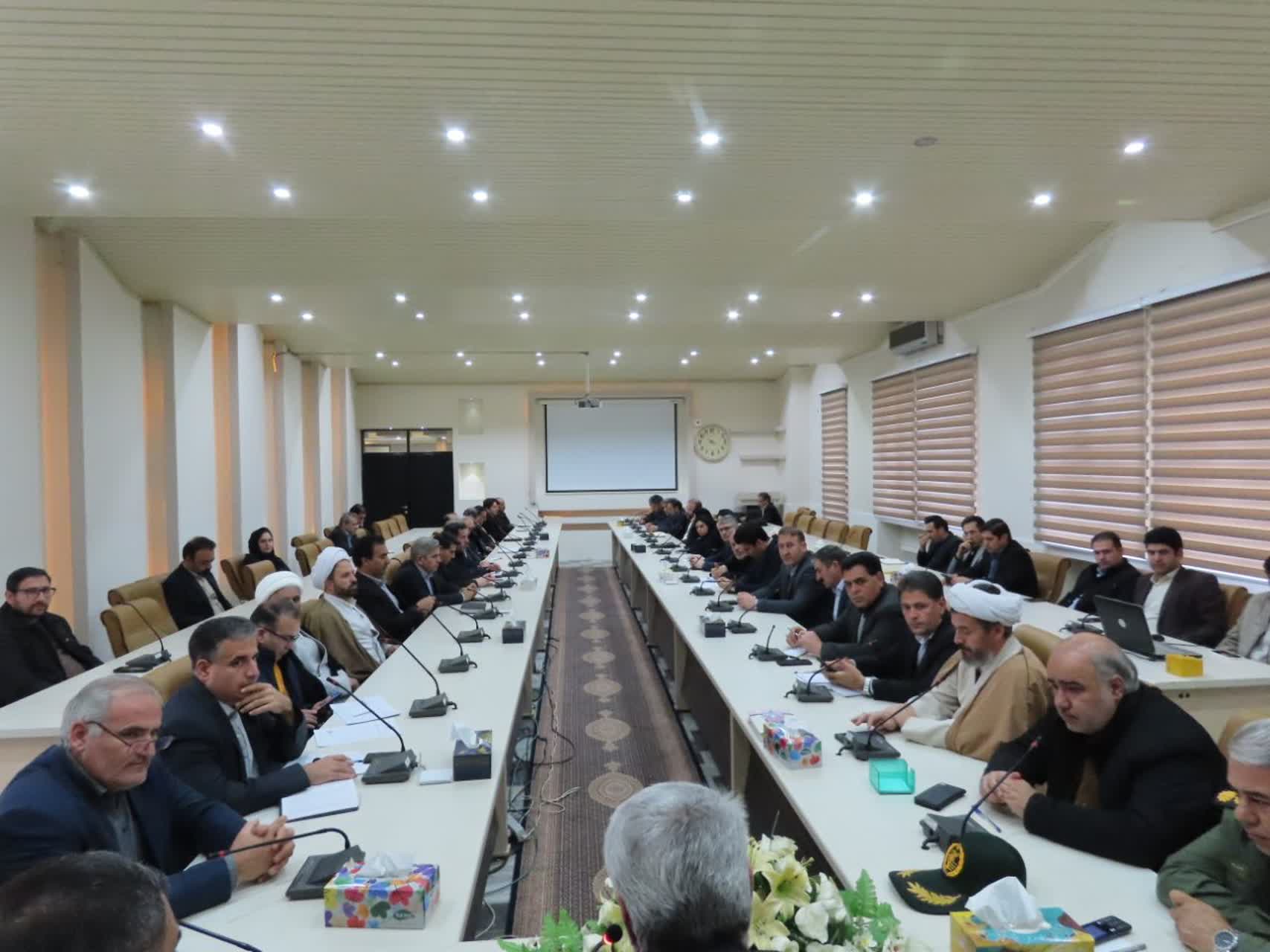 برگزاری جلسه شورای اداری شهرستان چایپاره