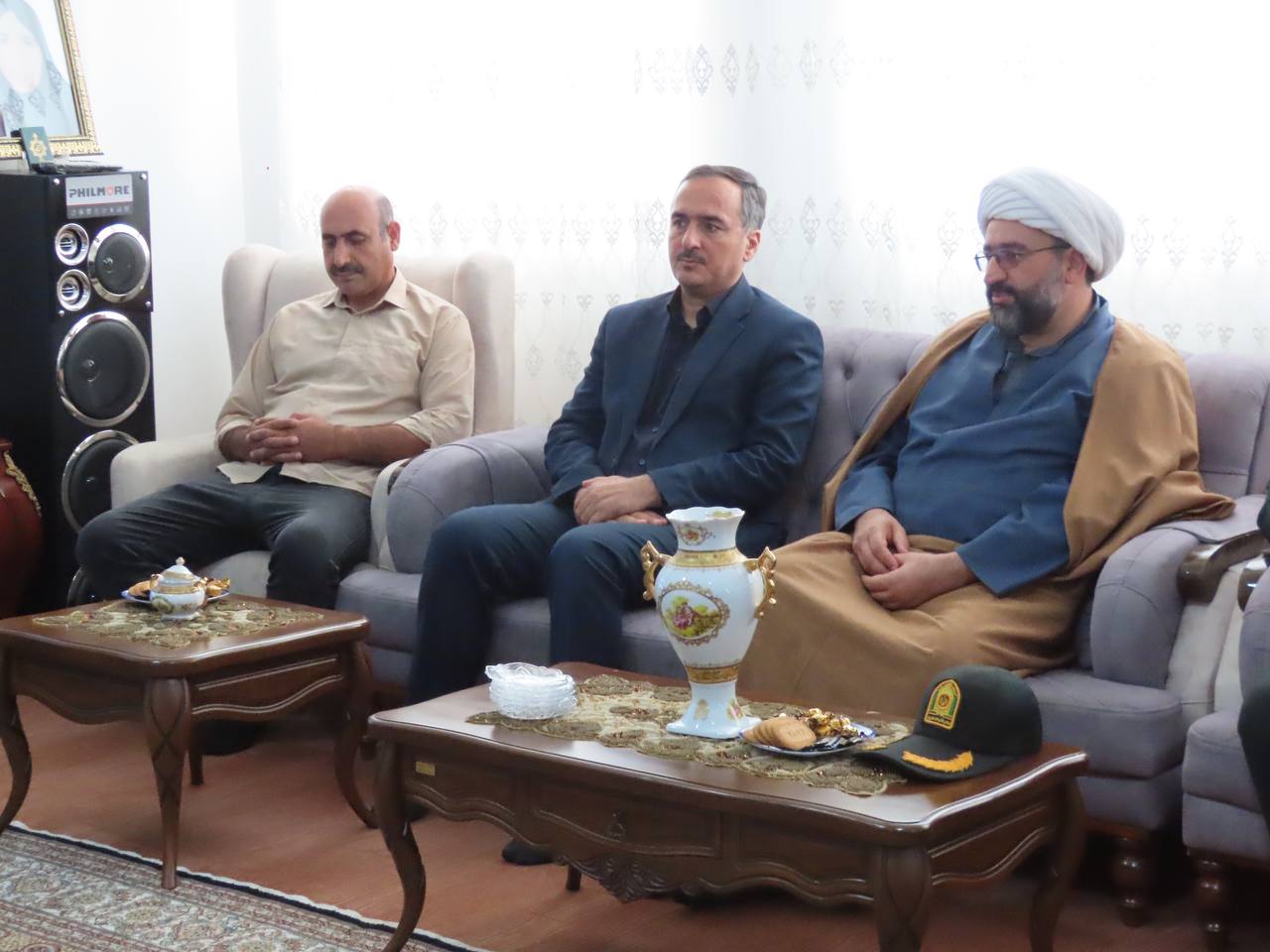 بهمناسبت هفته نیروی انتظامی صورت پذیرفت: دیدار با جانباز سرافراز فراجا