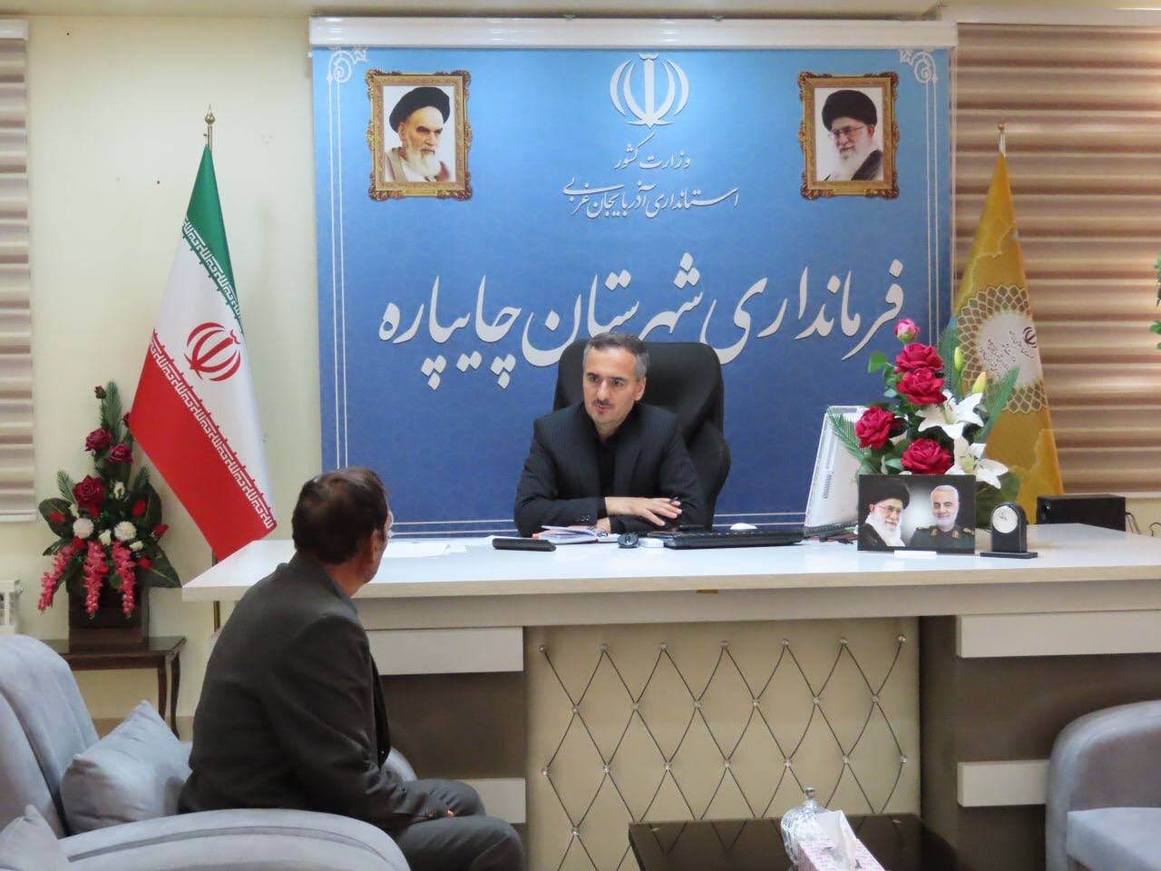 احصاء و بررسی مشکلات مردمی توسط نماینده عالی دولت در شهرستان چایپاره