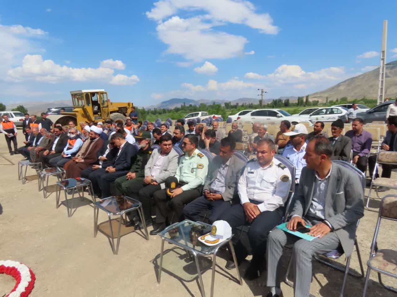 برگزاری مراسم کلنگ‌زنی پروژه بهسازی، تعریض و آسفالت محور روستای تاریخی و هدف گردشگری چورس