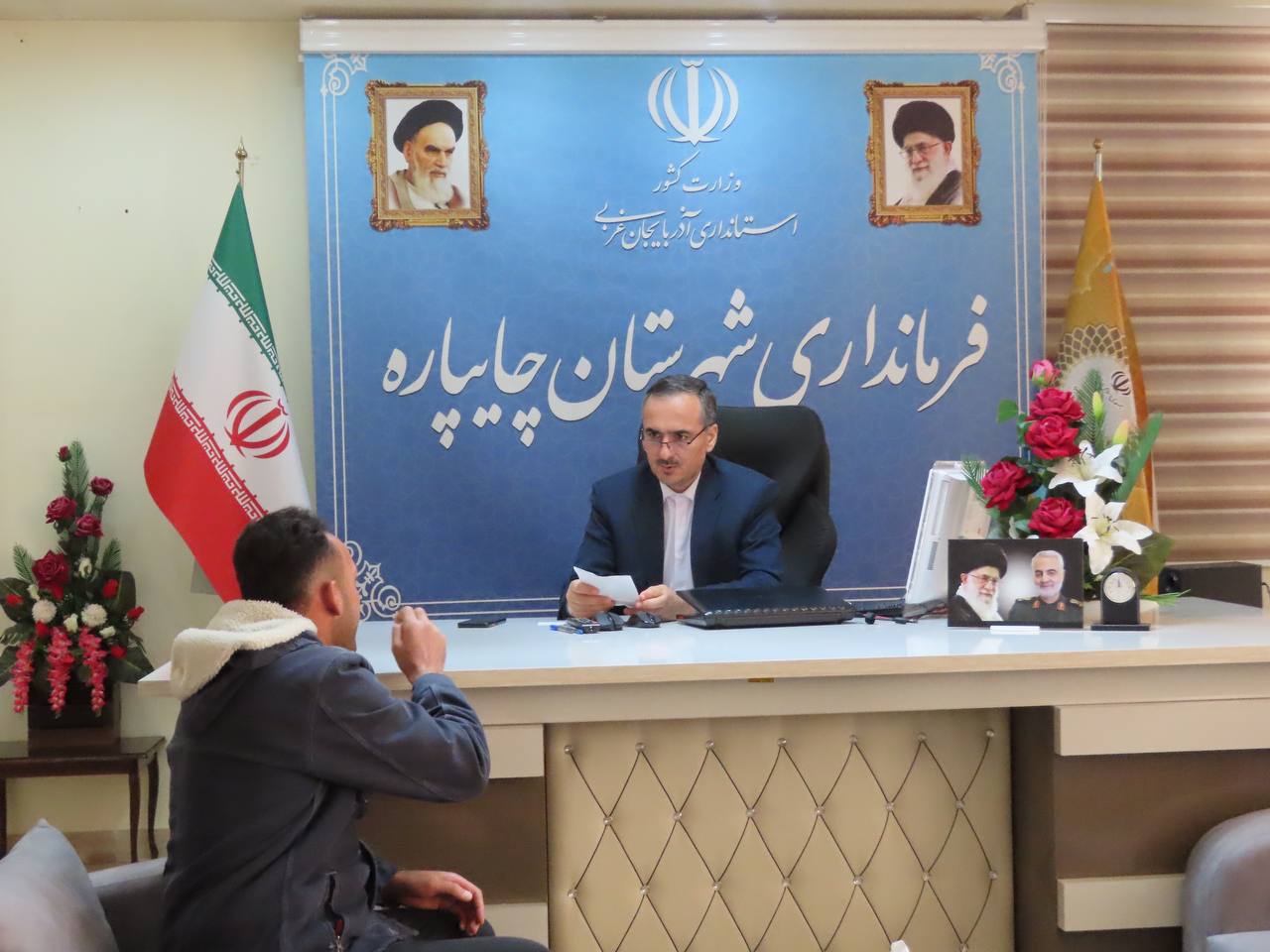 احصاء و بررسی مشکلات مردمی توسط نماینده عالی دولت در شهرستان چایپاره
