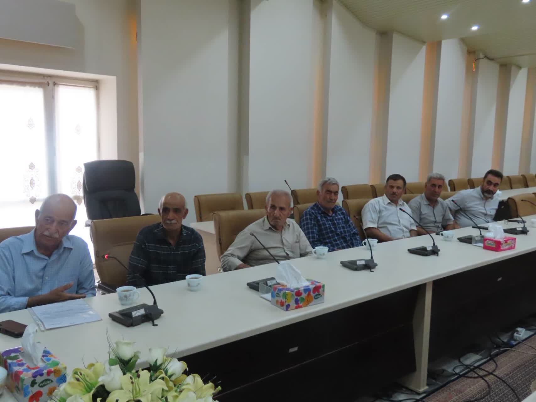 جلسه بررسی مشکلات روستای چورس