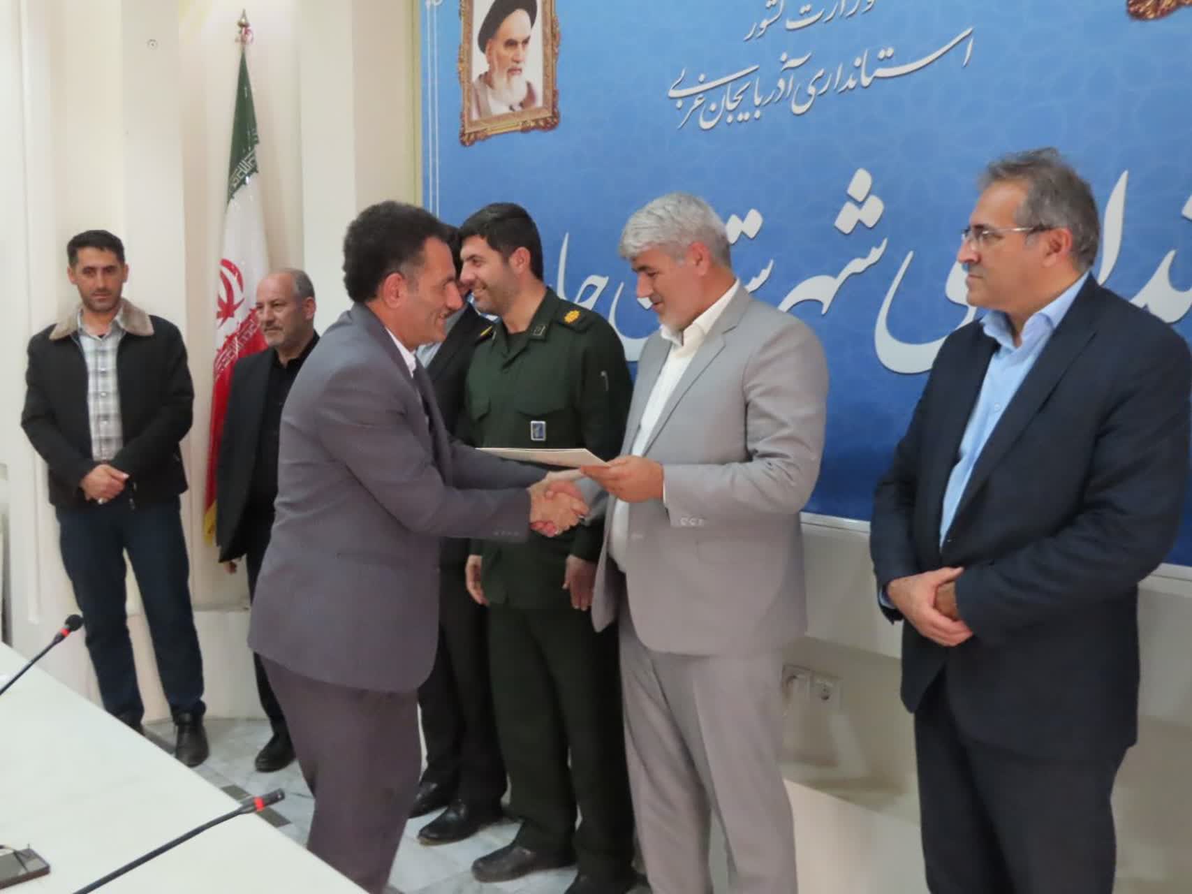 مراسم تجلیل از جامعه ورزشی شهرستان چایپاره