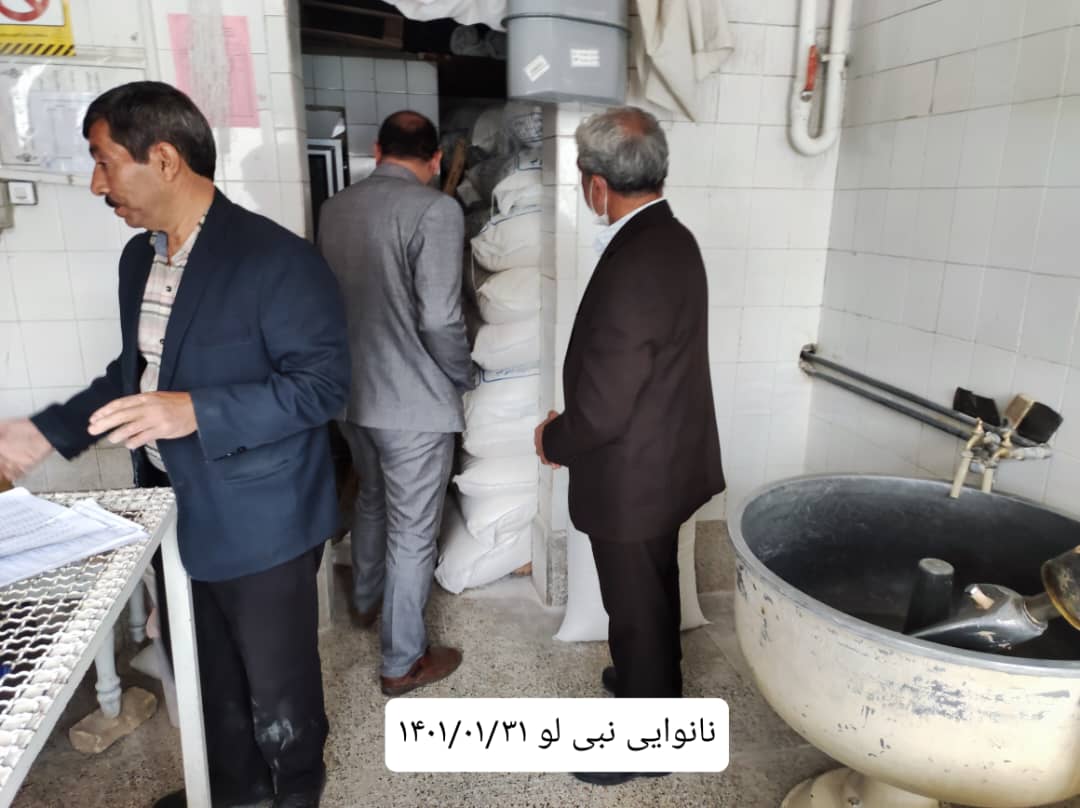 تداوم بازرسی های روزانه بازرسان جهاد کشاورزی و نهاد های ذیربط از نانوایی ها