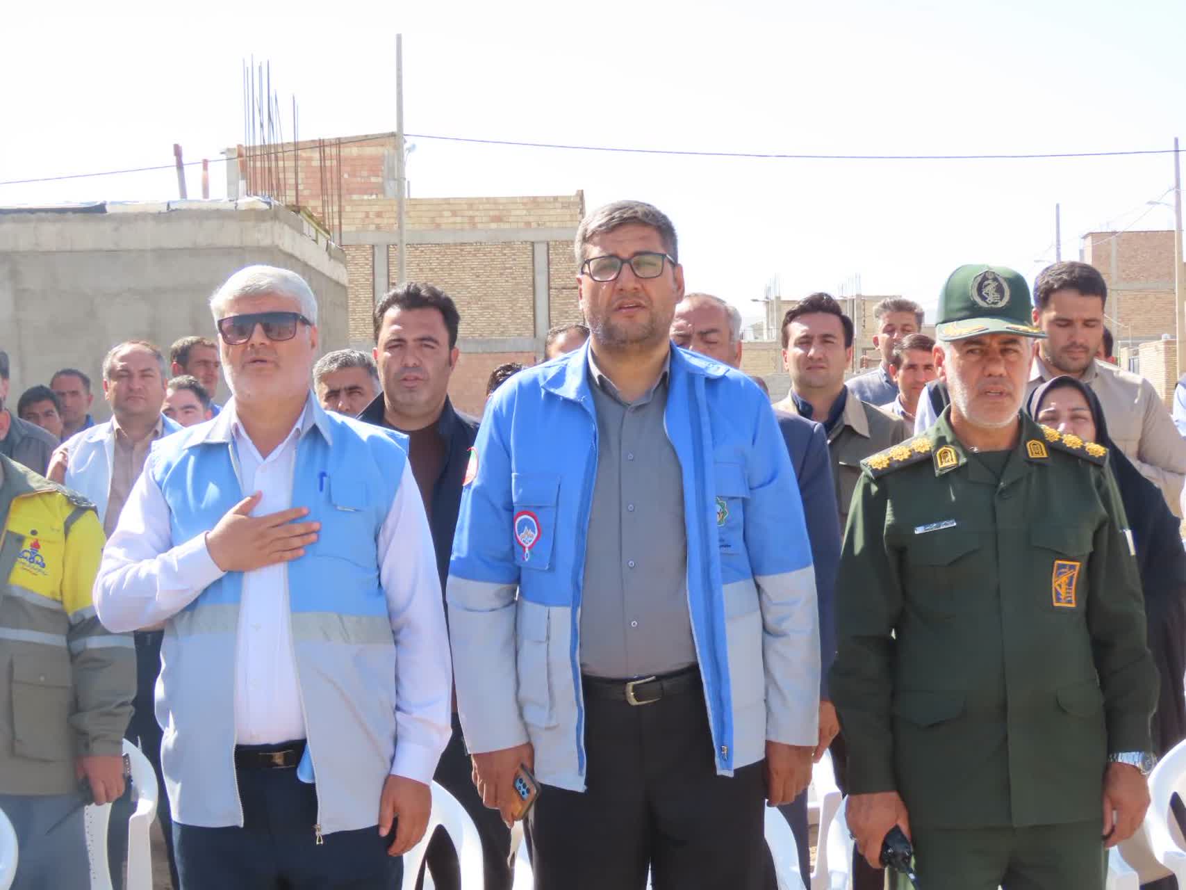 برگزاری مانور لحظه صفر ستاد پیشگیری ، هماهنگی ، فرماندهی و پاسخ به بحران شهرستان چایپاره