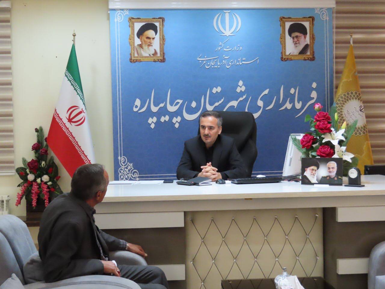 احصاء و بررسی مشکلات مردمی توسط نماینده عالی دولت در شهرستان چایپاره