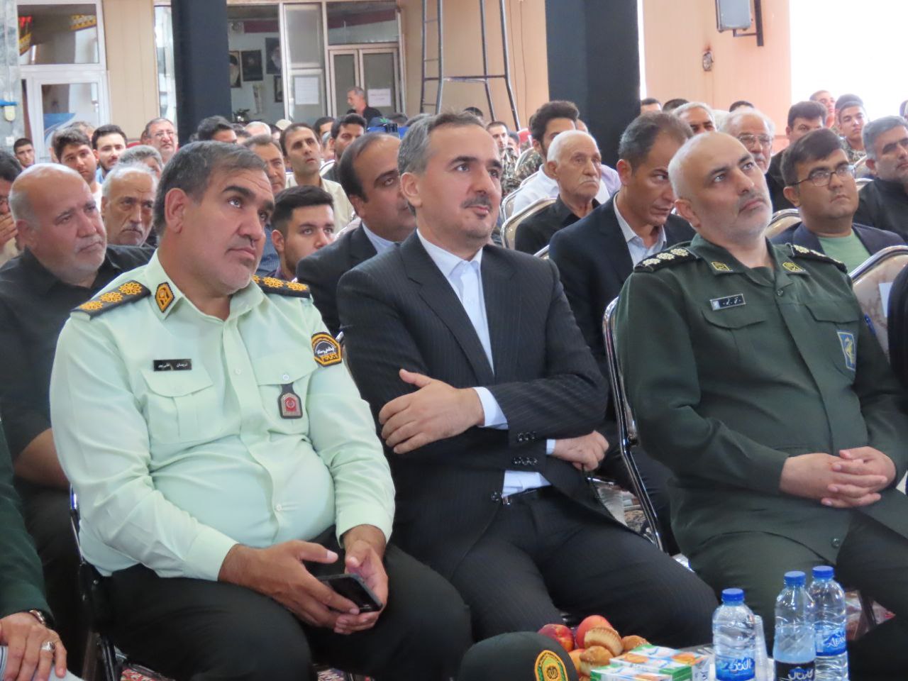 آیین تکریم و معارفه فرمانده ناحیه مقاومت بسیج سپاه شهرستان چایپاره