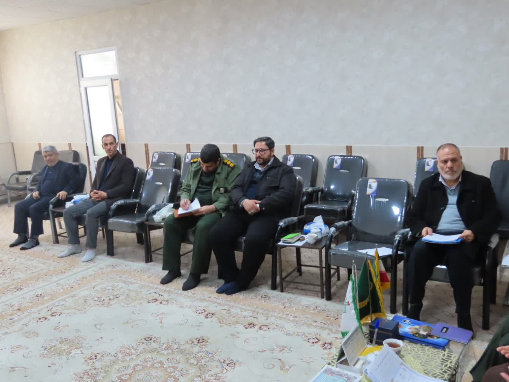 برگزاری جلسه ستاد بازسازی و توسعه عتبات عالیات شهرستان چایپاره