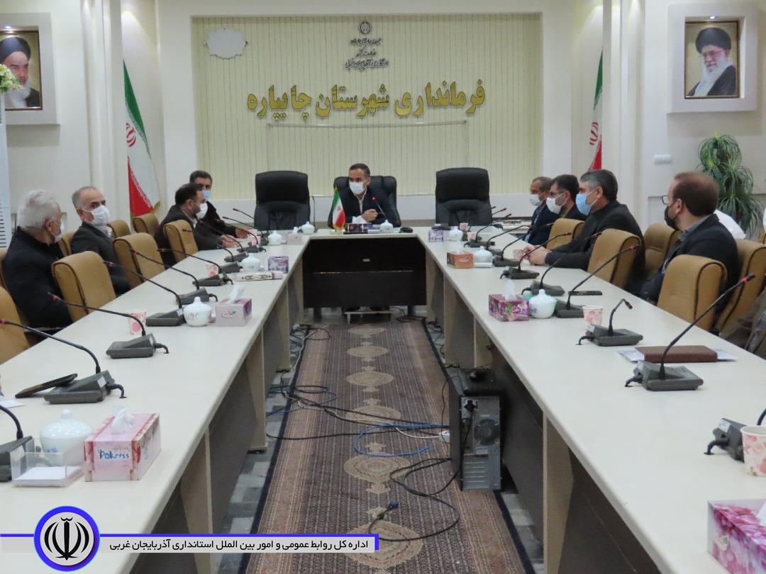اولین جلسه ستاد پیشگیری و مبارزه با کرونا به ریاست شکورزاده فرماندار شهرستان برگزار شد