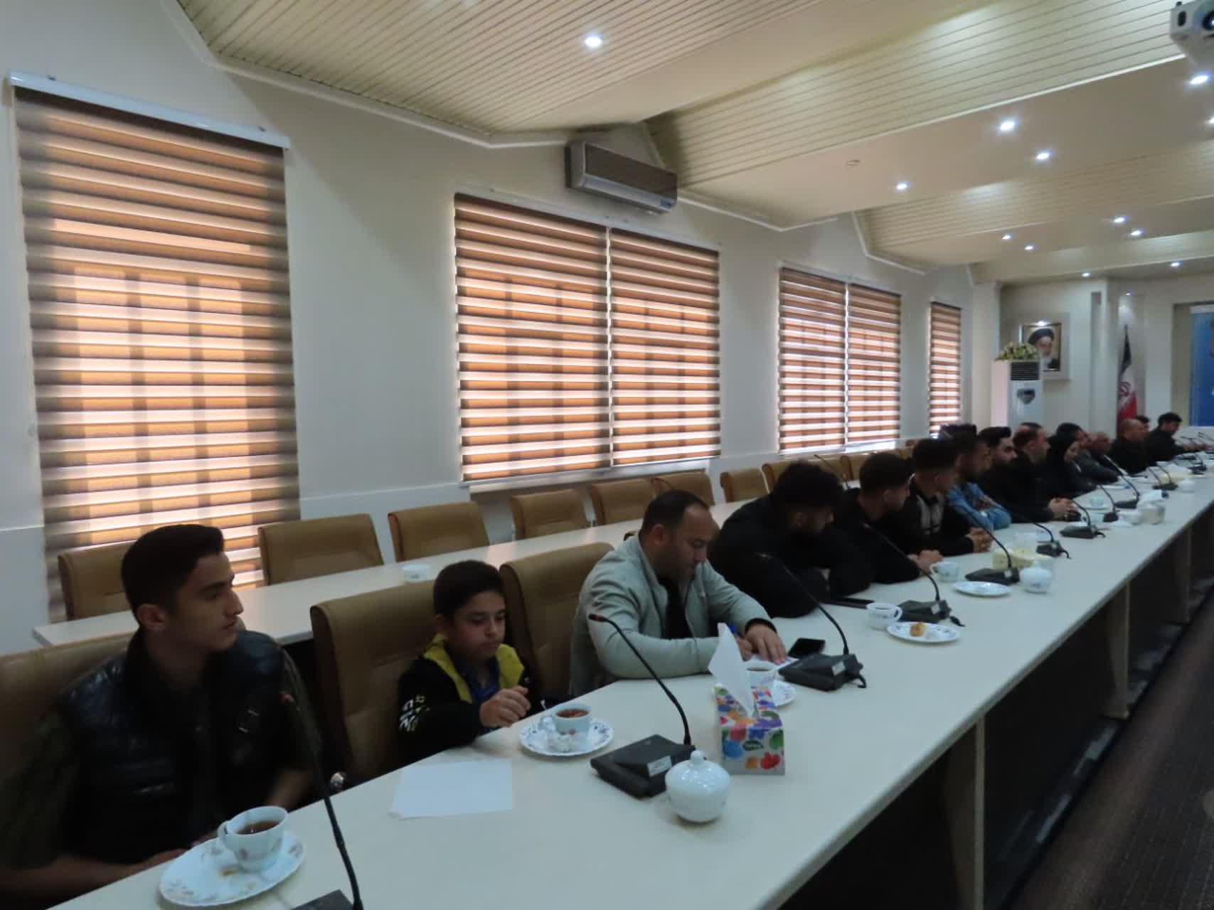 مراسم تجلیل از جامعه ورزشی شهرستان چایپاره