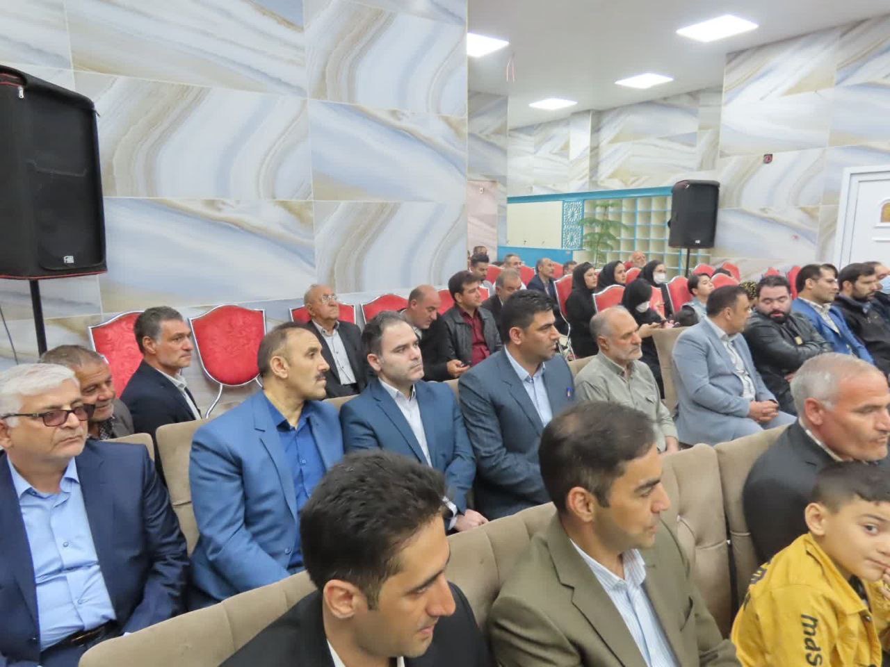 مراسم افتتاح استخر سرپوشیده مارال