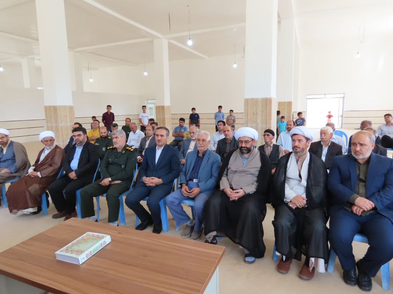 مراسم افتتاح مسجد در روستای الله وردی کندی