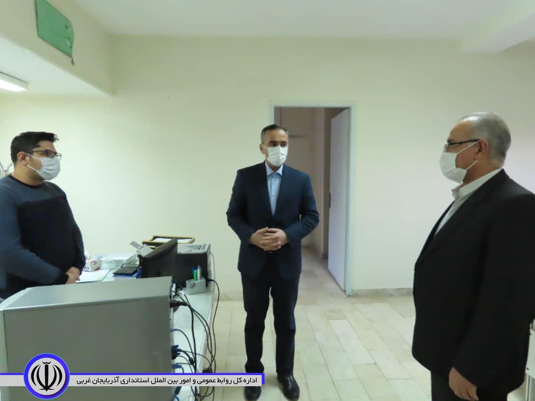 بازدید سرزده شکورزاده فرماندار شهرستان چایپاره از اداره تأمین اجتماعی شهرستان