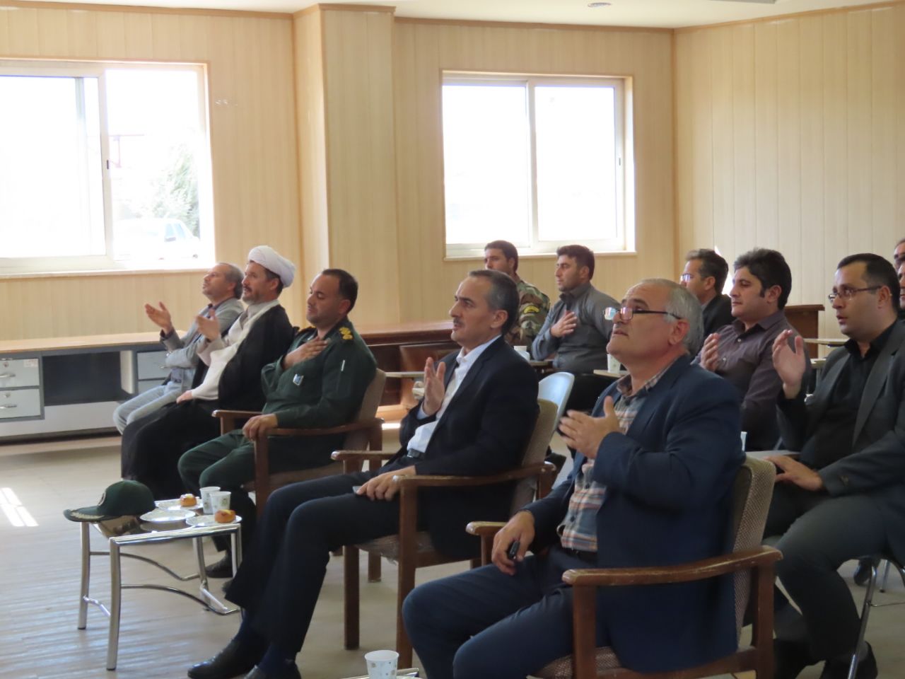 برگزاری یادواره شهدای کارمندی اصناف و کارگری شهرستان چایپاره