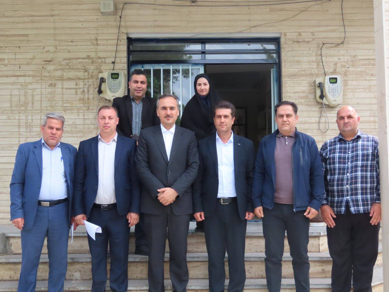 حضور فرماندار چایپاره در دانشگاه پیام نور