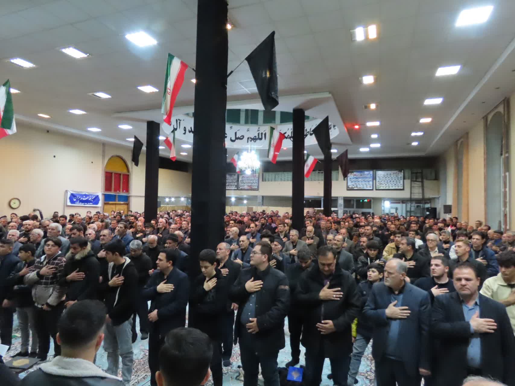 برگزاری مراسم عزاداری شهادت قائد امت، حضرت آیت الله خامنه‌ای(قدس سره)