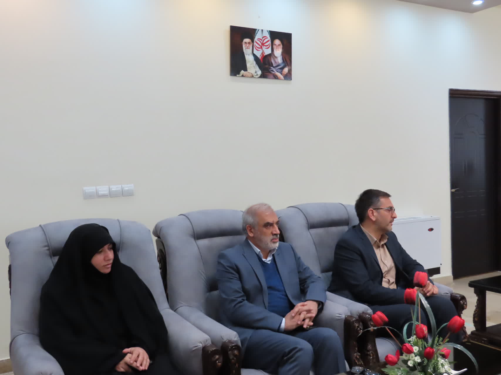 دیدار نوروزی روساء و مدیران دستگاه های اجرایی شهرستان با فرماندار چایپاره