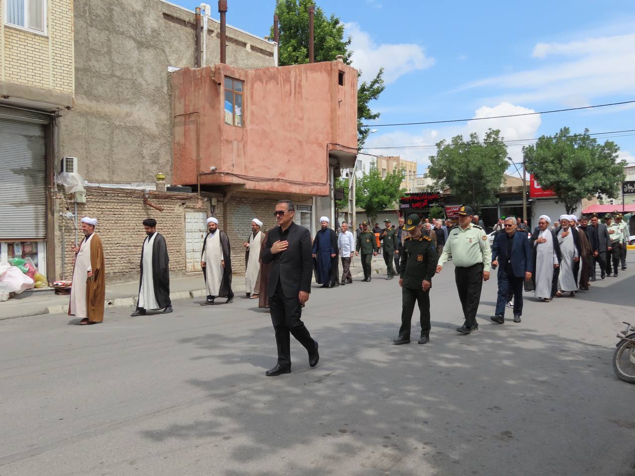 برگزاری مراسم عزاداری خیابانی سالروز ارتحال بنیانگذار کبیر انقلاب اسلامی در شهرستان چایپاره