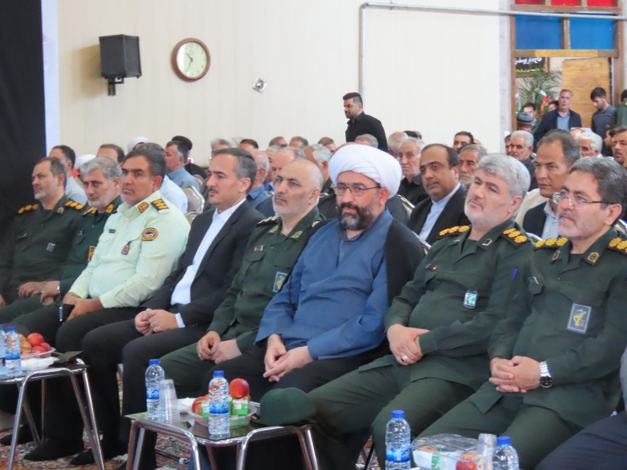 آیین تکریم و معارفه فرمانده ناحیه مقاومت بسیج سپاه شهرستان چایپاره