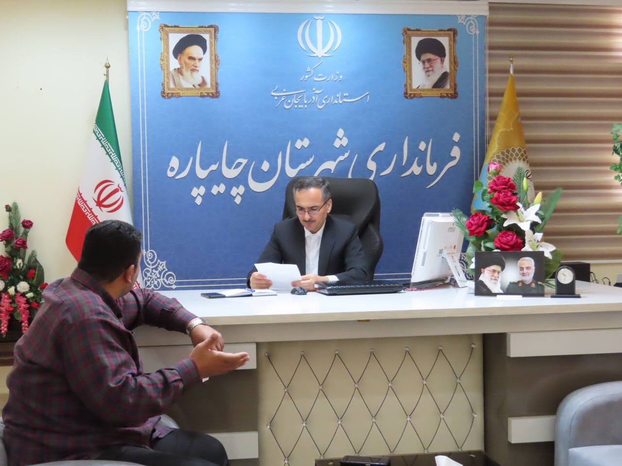 احصاء و بررسی مشکلات مردمی توسط نماینده عالی دولت در شهرستان چایپاره