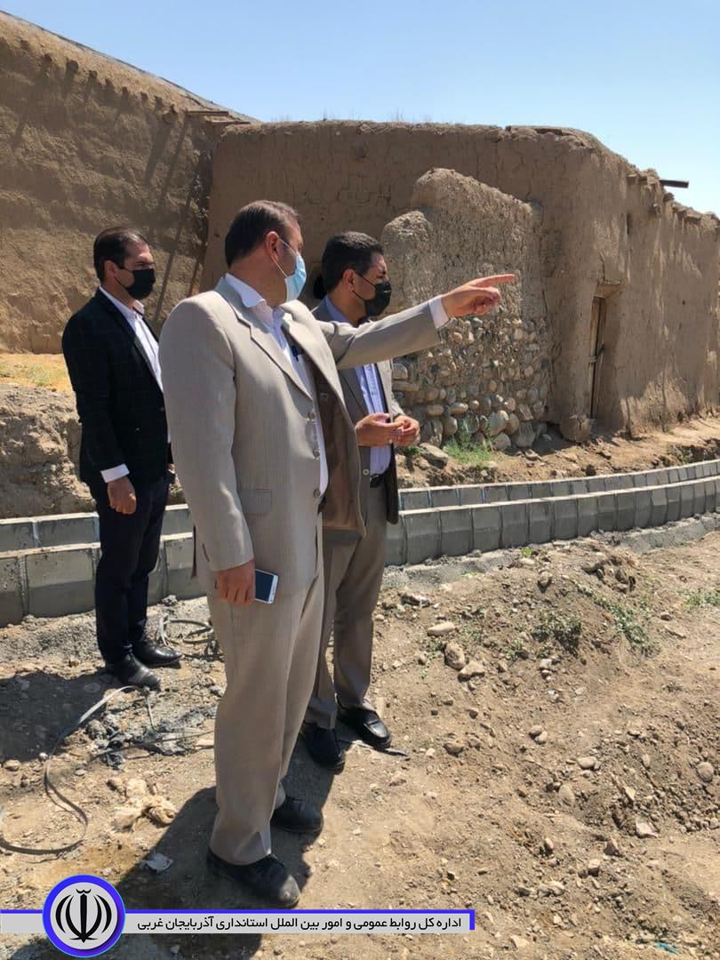 بازدید دانیالی بخشدار بخش مرکزی شهرستان چایپاره از روستای نعلبند