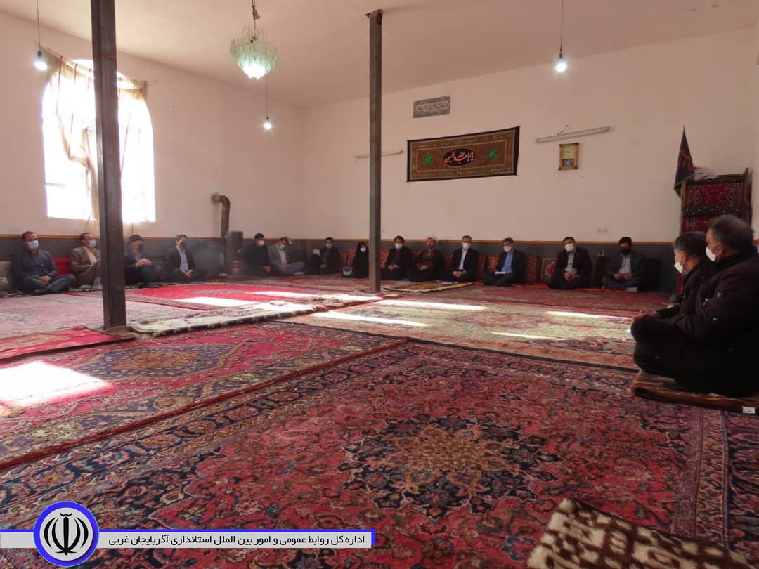 بازدید سعید شکورزاده فرماندار شهرستان از روستا های توابع بخش حاجیلار