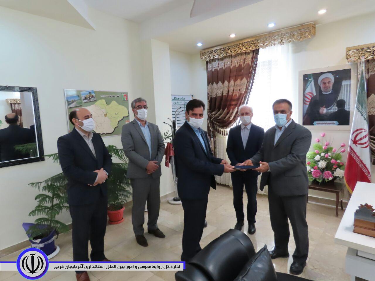 مراسم تودیع و معارفه رئیس اداره ثبت احوال درشهرستان چایپاره