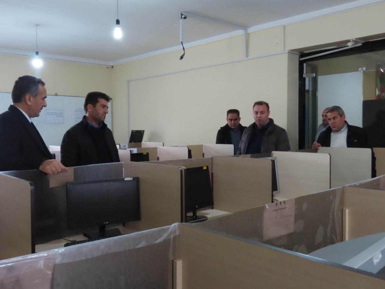 فرماندار چایپاره به صورت سرزده در دانشگاه پیام نور حضور یافت