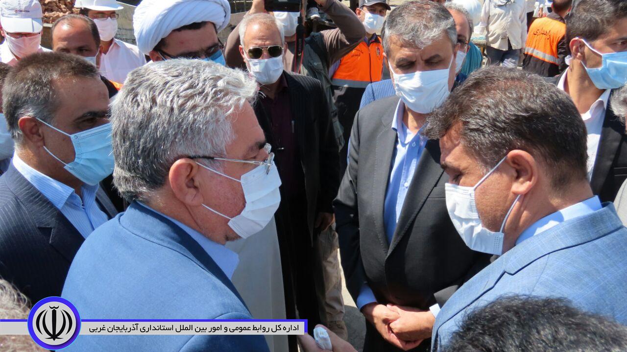 بازدید وزیر محترم راه و شهرسازے از پروژه سه راهے شهرستان چایپاره