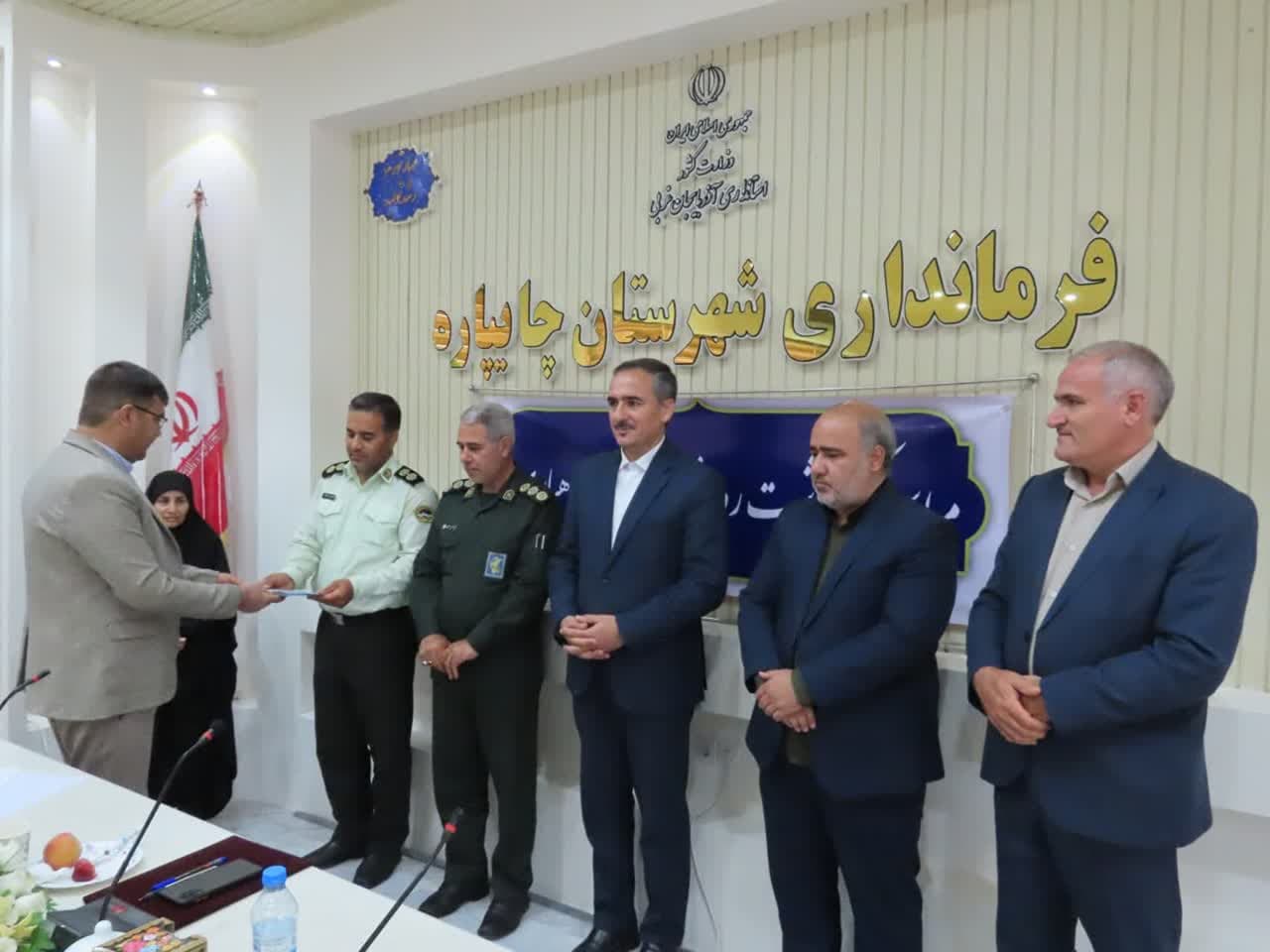 مراسم تکریم روز شهردار و دهیار