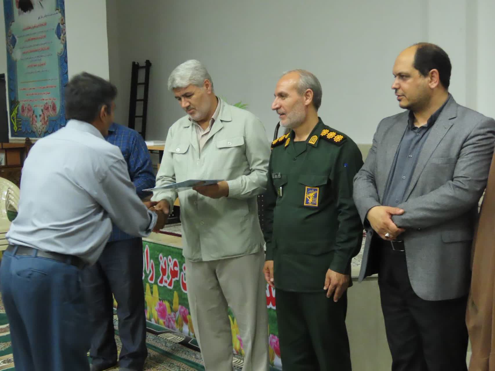 آیین تجلیل از آزادگان شهرستان چایپاره