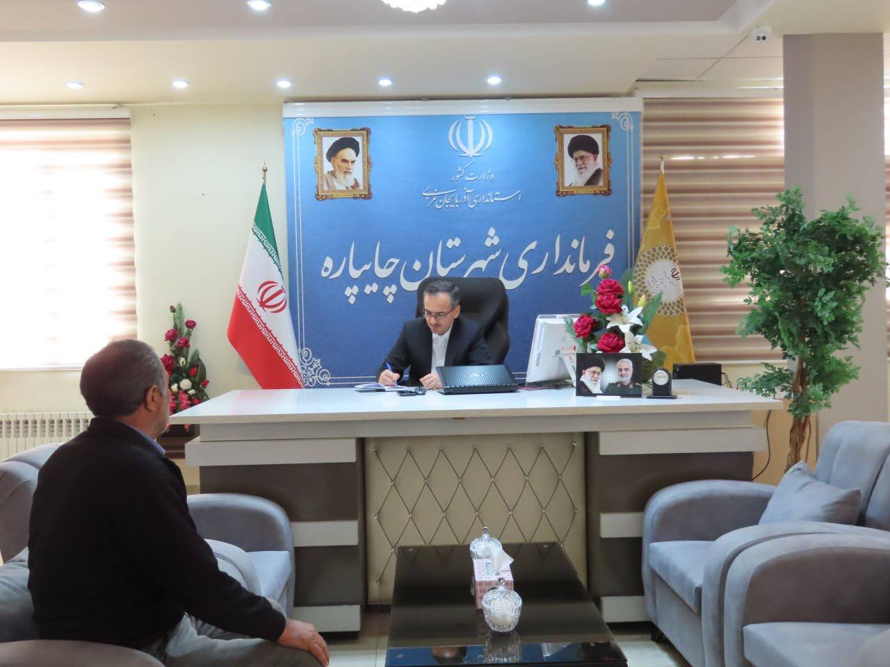 احصاء و بررسی مشکلات مردمی توسط نماینده عالی دولت در شهرستان چایپاره