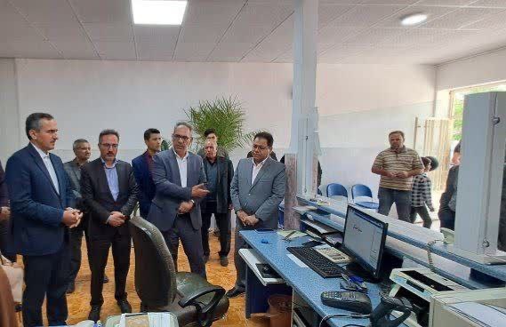 افتتاح باجه خدمات « پست بانک » روستای هدف گردشگری چورس