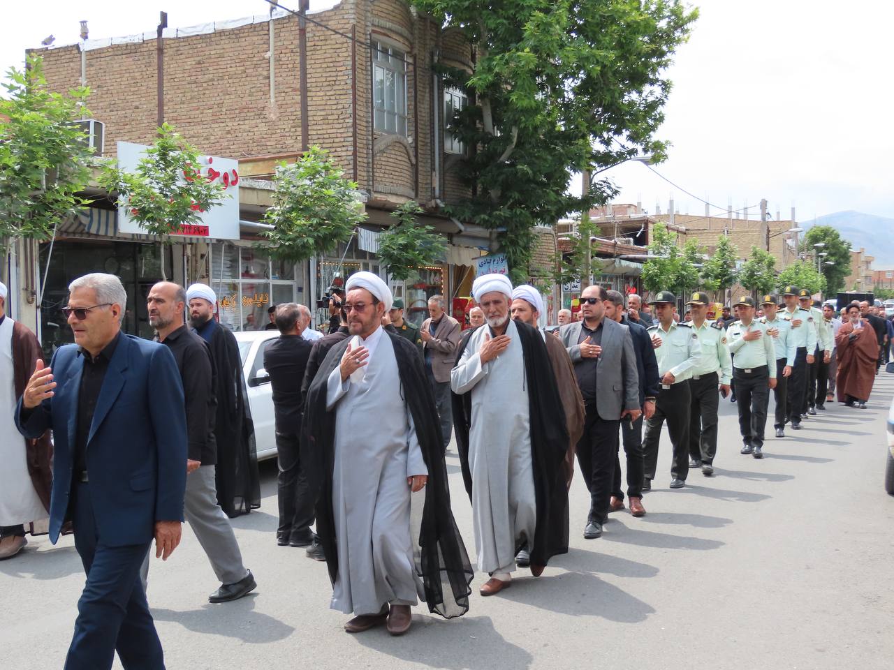 برگزاری مراسم عزاداری خیابانی سالروز ارتحال بنیانگذار کبیر انقلاب اسلامی در شهرستان چایپاره