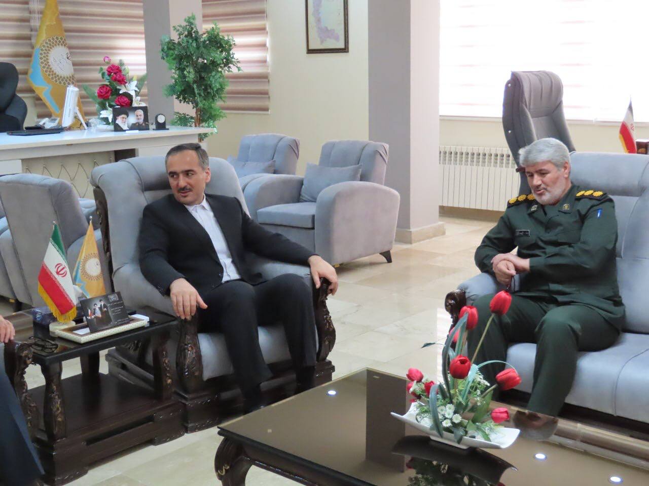 دیدار نوروزی روساء و مدیران دستگاه های اجرایی با فرماندار چایپاره