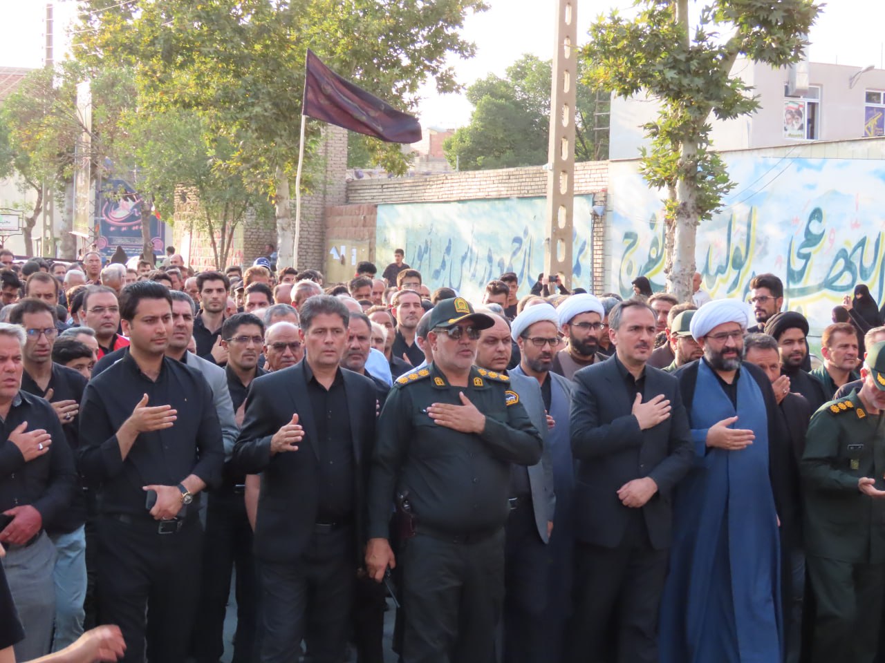 پیاده روی دلداگان اربعین در چایپاره