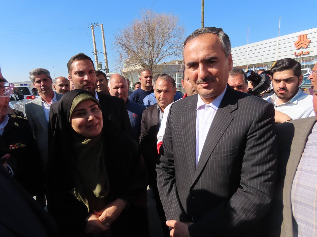 سفر وزیر راه و شهرسازی و استاندار آذربایجان غربی به شهرستان چایپاره