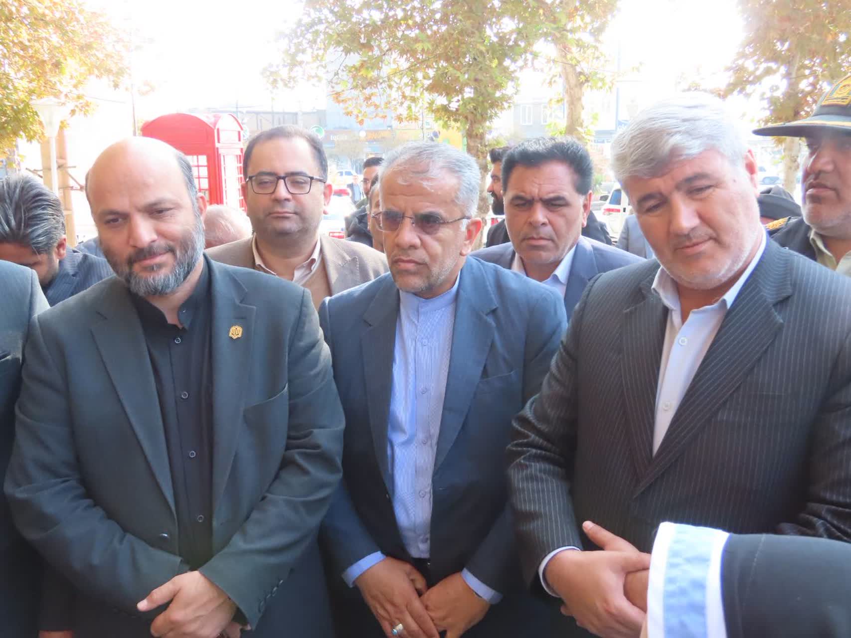 برگزاری مراسم کلنگ زنی دبستان 12 کلاسه خیرساز شهید رستاد