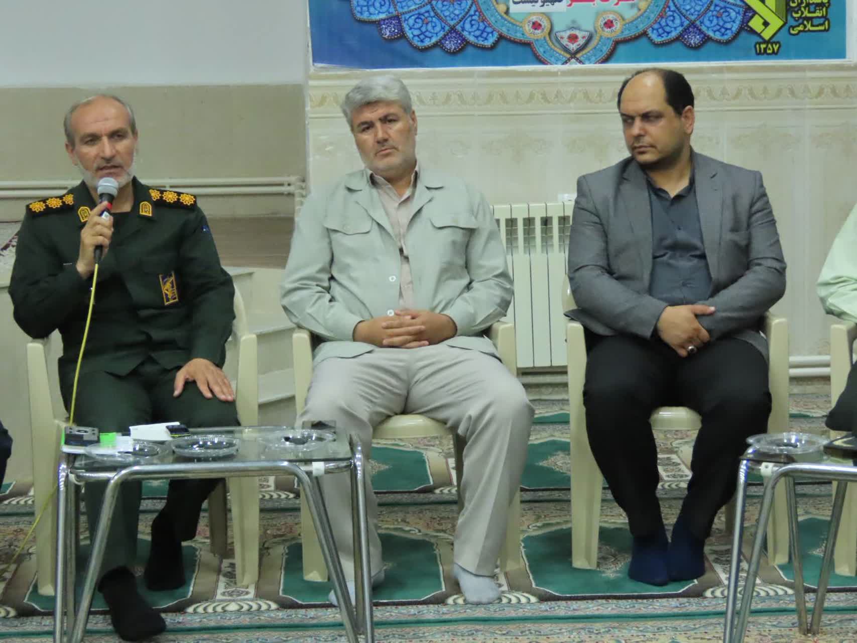 آیین تجلیل از آزادگان شهرستان چایپاره