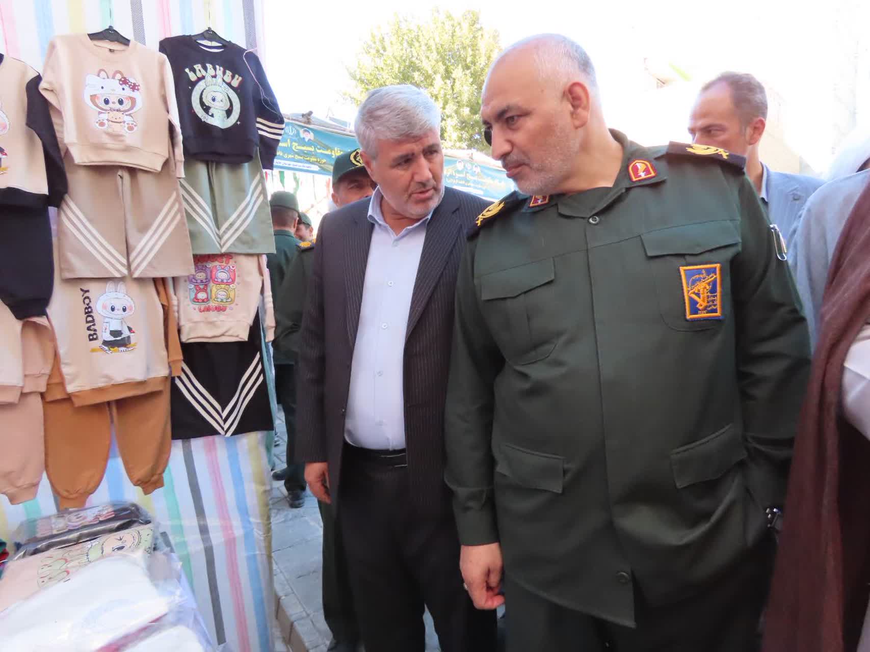 مراسم افتتاح نمایشگاه پایگاههای مقاومت اسوه ناحیه چایپاره