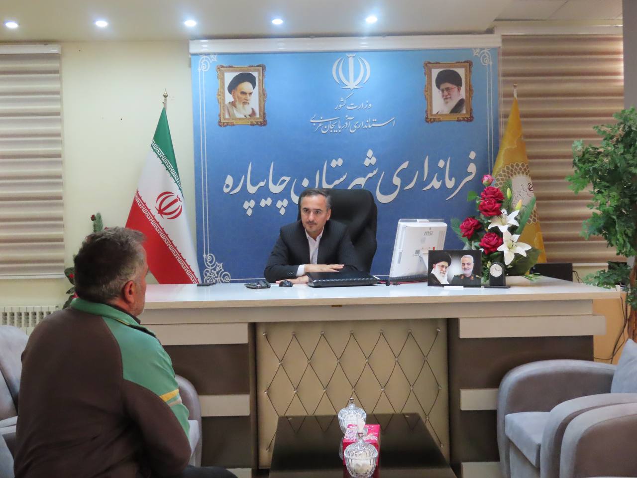احصاء و بررسی مشکلات مردمی توسط نماینده عالی دولت در شهرستان چایپاره