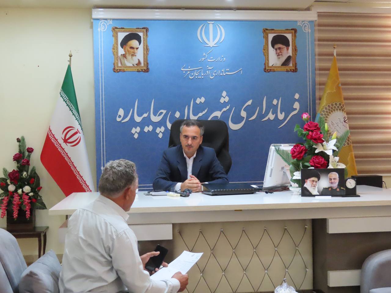 احصاء و بررسی مشکلات مردمی توسط نماینده عالی دولت در شهرستان چایپاره