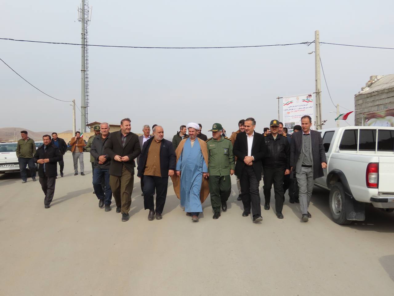 در ششمین روز از مراسم سالروز دهه فجر صورت گرفت: افتتاح طرح هادی و آسفالت معابر روستای شیرین بلاغ