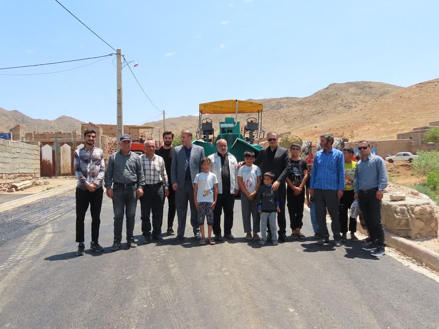 طرح عمرانی بهسازی و آسفالت معابر روستای طاهر آباد آماده افتتاح شد
