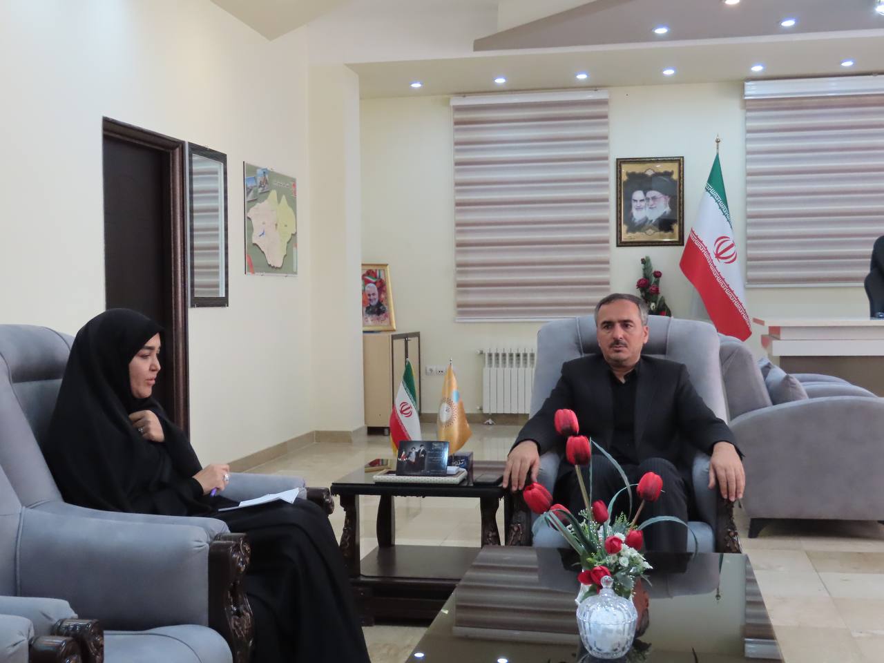 ارائه گزارش عملکرد شش ماهه دستگاه های اجرایی به فرماندار شهرستان چایپاره