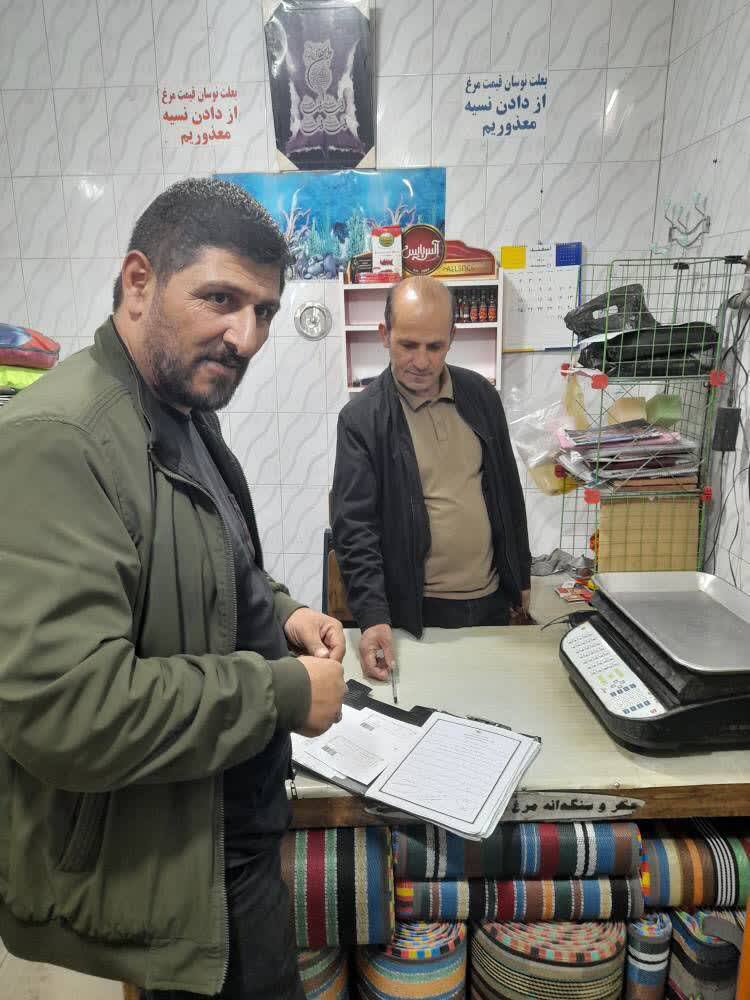 تداوم فعالیت گشتهای بازرسی در سطح بازار شهرستان