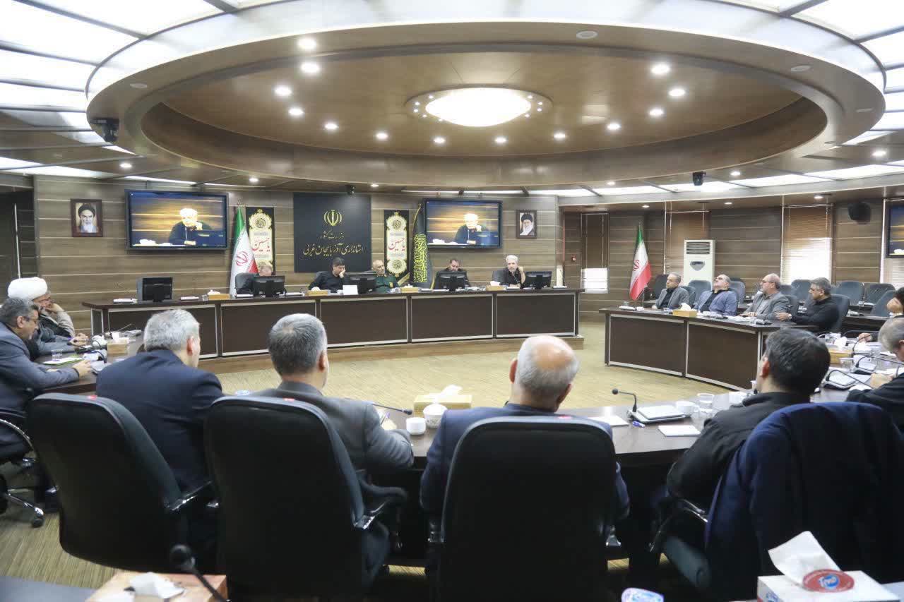 برگزاری جلسه ستاد مردمی حمایت و پشتیبانی از دفاع مقدس استان آذربایجانغربی